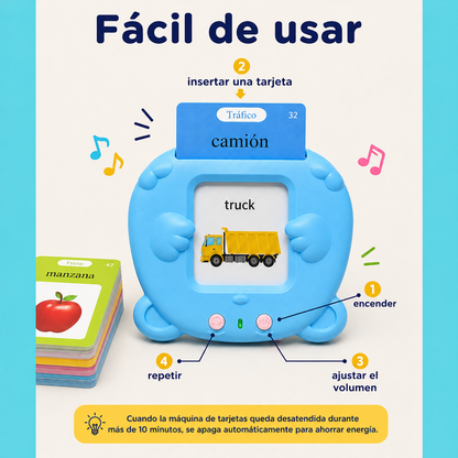 Peeko Talk - Tarjetas Auditivas Bilingües